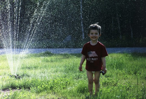 Summer in the Sprinkler